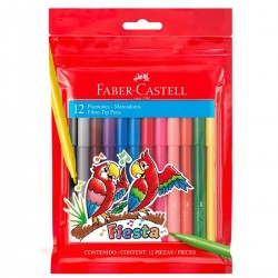 Marcadores Fiesta FABER CASTELL X20