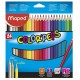 Lapices de colores MAPED color peps x24