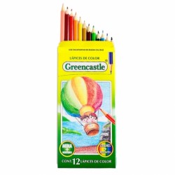 Lapices de colores GREENCASTLE X12