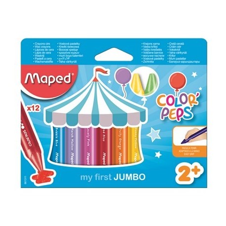 Crayones MAPED Color Peps JUMBO X12