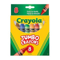 Crayones CRAYOLA Jumbo x8