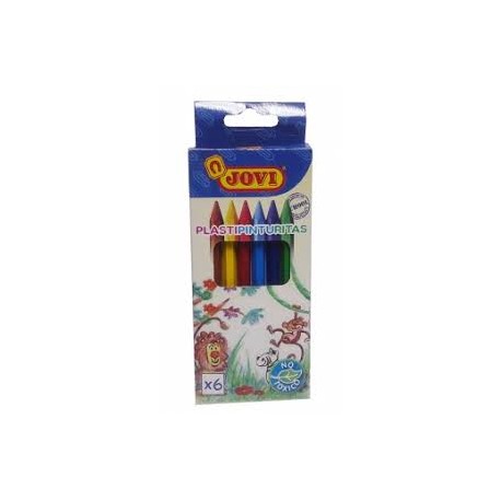 Crayones plastipinturitas JOVI X6