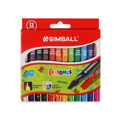 Crayones SIMBALL cortos x12