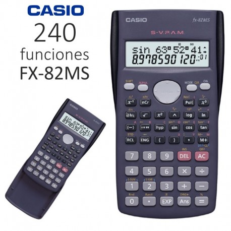 Calculadora cient fica CASIO fx 82MS Libreria Lion